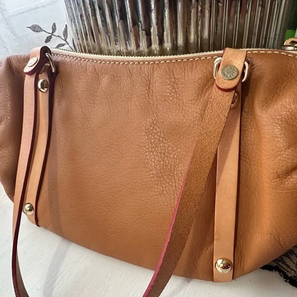 Dooney & Bourke Brown Leather Emma Bag - Picture 12 of 13